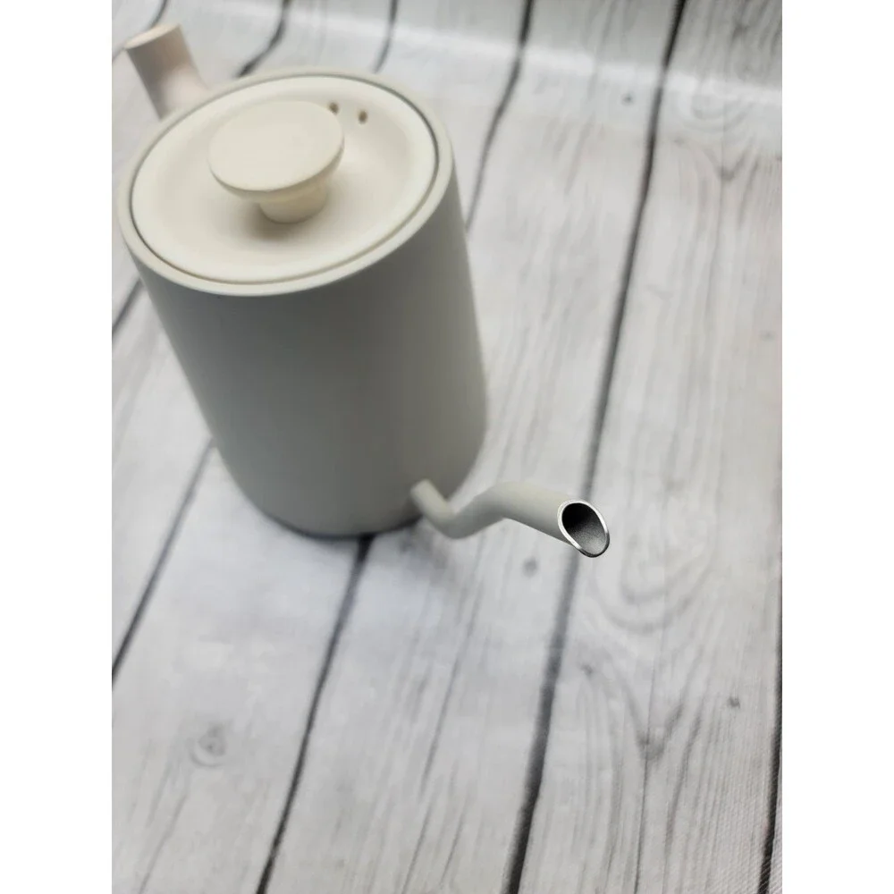 Greater Goods Gooseneck Electric Kettle Only Birch White 0448 Tested